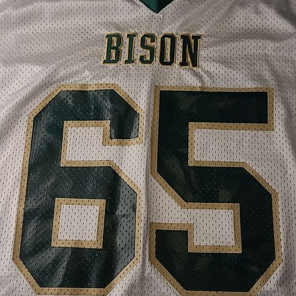 DeLong #65 Bison athletic apparel Jersey top - Picture 7 of 7